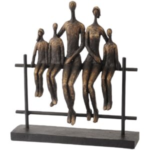 Bench Family Of Five Sculpture