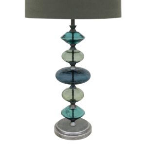 Eva Table Lamp in Brushed Grey (Base Only)