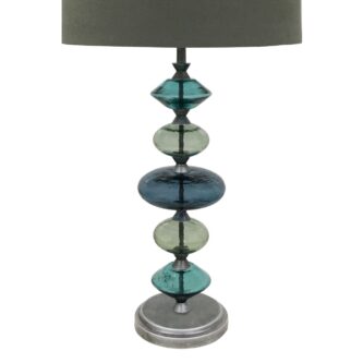 Eva Table Lamp in Brushed Grey (Base Only)