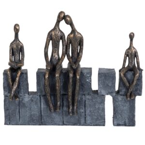 Bronze Blocks Family of four