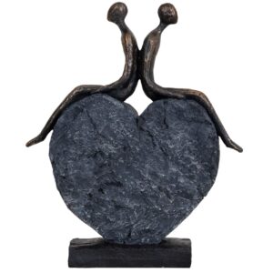 Couple’s Love Heart Sculpture