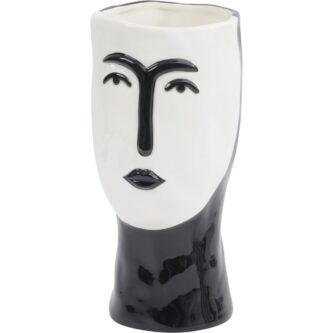 Dolomite Face Planter in Black, Large