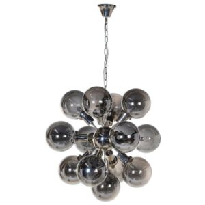 Smoked Glass Pendant Light