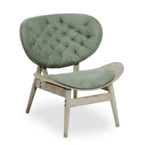 Dijon Green Velvet Chair