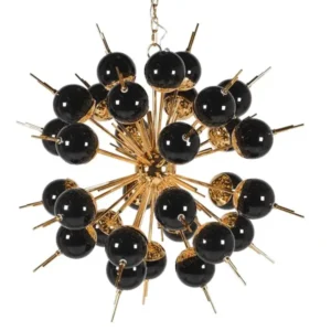 Black Sputnik Chandelier