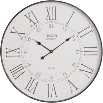 Antique Grey Wall Clock