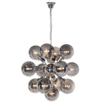 Smoked Glass Pendant Light