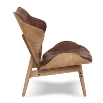 Dijon Brown Velvet Chair