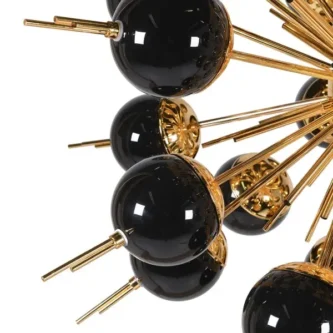 Black Sputnik Chandelier